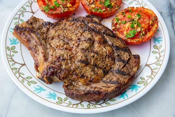 Argentinisches Asado (Rindersteak)