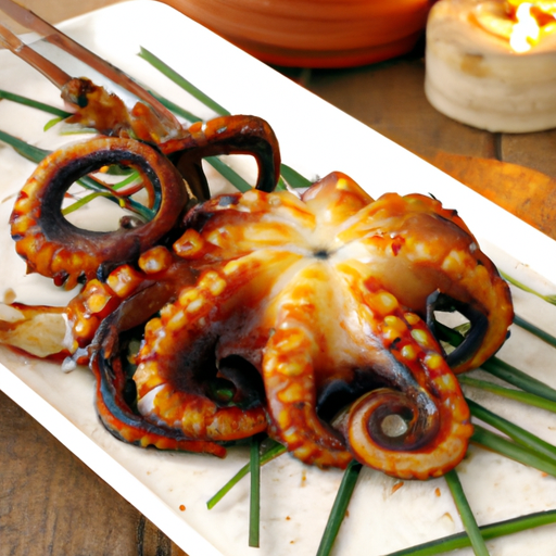 Grill‑Oktopus à la Griechenland
