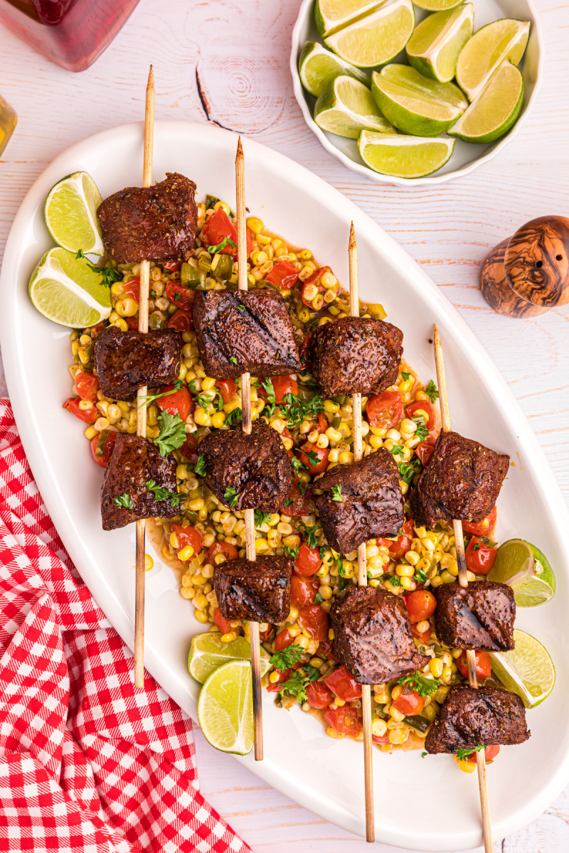 Indonesisches Rinder-Satay