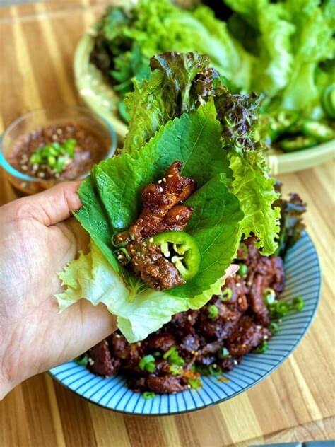 Koreanisches Bulgogi vom Schwein