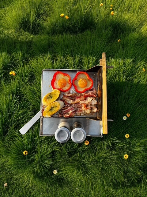 GrillNik GRILL S 6 in 1 Edelstahl Grillset für unterwegs | inkl. Spieße, Zange & Tasche – Bild 10